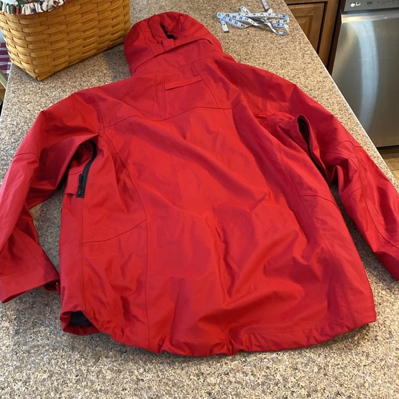 🔥Sale🔥 Karbon Red Jacket (Shell Only) Removable Hood Ski Snowboard Winter - Picture 10 of 17